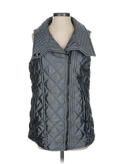 Pre-owned Marc New York Andrew Marc Vest In Gray