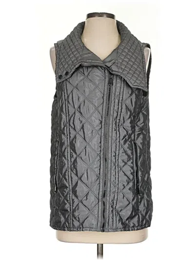 Pre-owned Marc New York Andrew Marc Vest In Gray