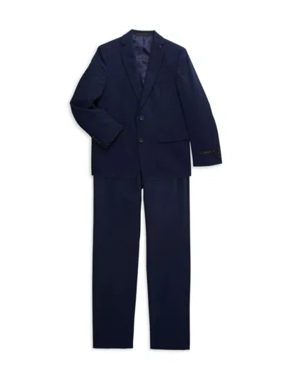 Marc New York Kids' Boy's 2-piece Jacket & Pants Set In Dark Blue