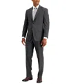 Marc New York By Andrew Marc Men's Slim Fit Suit In Charcoal Solid