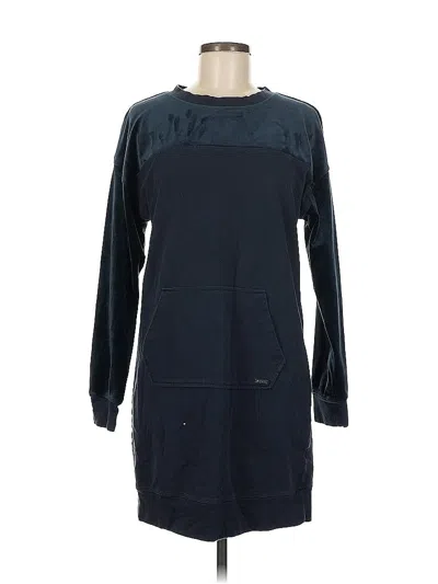 Pre-owned Marc New York By Andrew Marc Performance Casual Dress In Blue