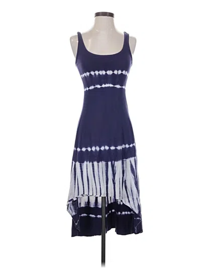 Pre-owned Marc New York By Andrew Marc Performance Casual Dress In Blue