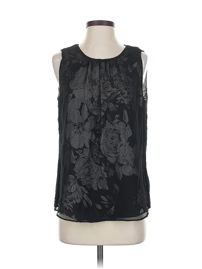Pre-owned Marc New York By Andrew Marc Performance Sleeveless Blouse In Black