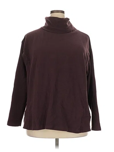Pre-owned Marc New York By Andrew Marc Performance Turtleneck Sweater In Burgundy