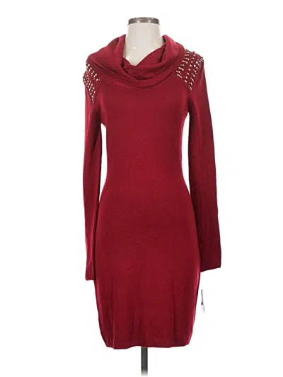 Marc New York Casual Dress In Burgundy