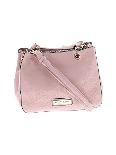 Pre-owned Marc New York Crossbody Bag In Pink