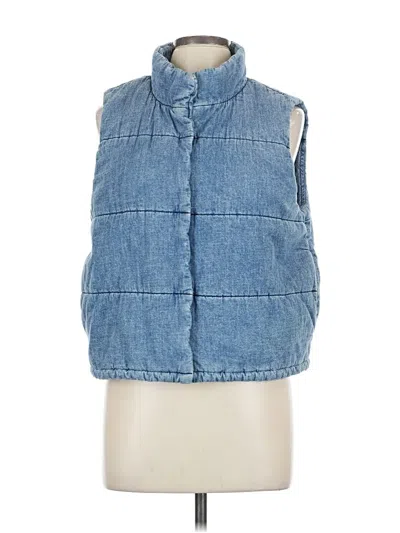 Pre-owned Marc New York Denim Vest In Blue