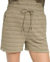 Marc New York Heritage Striped Shorts In Olive Combo