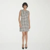Marc New York Houndstooth Womens Sleeveless Sheath Dress In Multi