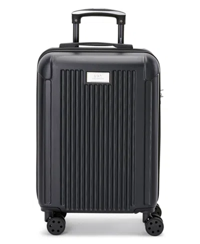 Marc New York Lotus 21" Upright Luggage In Black