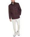 Marc New York Men's Dunbar Four Pocket Military-inspired Jacket In Mars Red