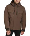 Marc New York Men's Gawler Puffer Jacket In Espresso