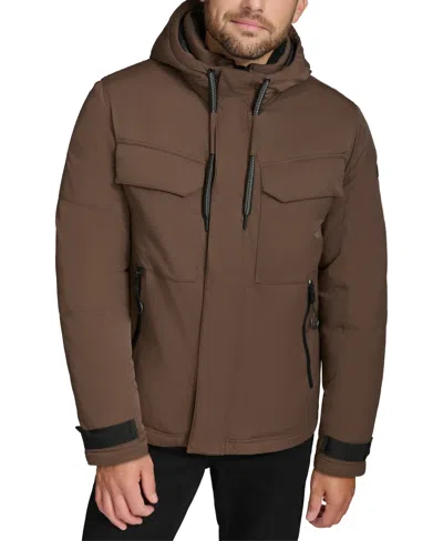 Marc New York Men's Gawler Puffer Jacket In Espresso