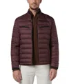 Marc New York Men's Grymes Channel Quilted Puffer Jacket In Oxblood