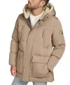 Marc New York Men's Mackay Faux-fur Parka Jacket In Toffee