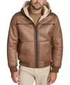 Marc New York Men's Mapleton Faux-shearling Jacket In Brown