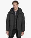 Marc New York Men's Millstream Tech Down Parka Jacket In Black