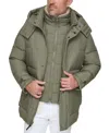 Marc New York Men's Oswego Duvet Quilted Parka Coat In Sage