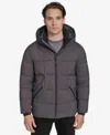 Marc New York Men's Palmerton Micro Ripstop Puffer Jacket In Animal Print