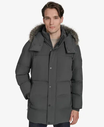 Marc New York Men's Pendry Long Sleeves Parka Jacket In Gray