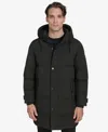 Marc New York Men's Rummel Core Hooded Stadium Coat In Black