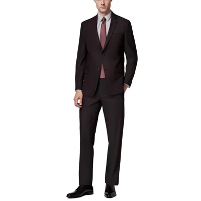 Marc New York Mens Woven 2pc Two-button Suit