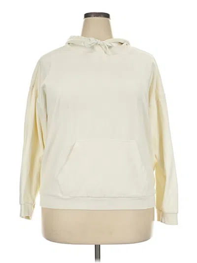 Pre-owned Marc New York Pullover Hoodie In Ivory