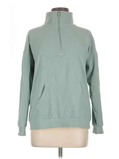Pre-owned Marc New York Pullover Hoodie In Teal