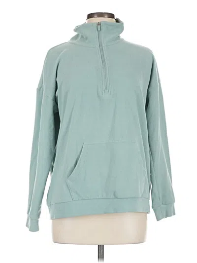 Pre-owned Marc New York Pullover Hoodie In Teal