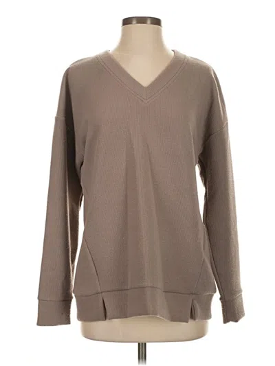 Pre-owned Marc New York Pullover Sweater In Brown