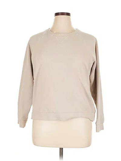 Pre-owned Marc New York Pullover Sweater In Tan
