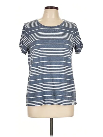 Pre-owned Marc New York Short Sleeve T-shirt In Blue