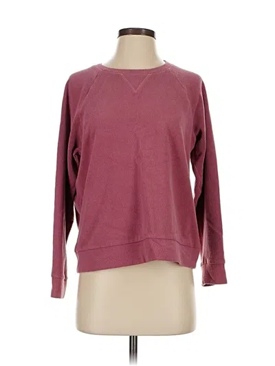 Pre-owned Marc New York Sweatshirt In Burgundy