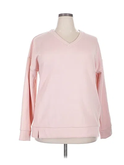 Pre-owned Marc New York Sweatshirt In Pink