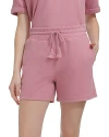 Marc New York Terry Drawstring Shorts In Lilac