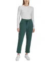 Marc New York Women's Pull-on Waffle Pants In Kale