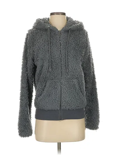 Pre-owned Marc New York Zip Up Hoodie In Gray