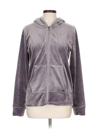 Pre-owned Marc New York Zip Up Hoodie In Gray