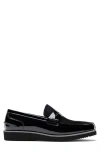 Marc Nolan Abe Penny Loafer In Black