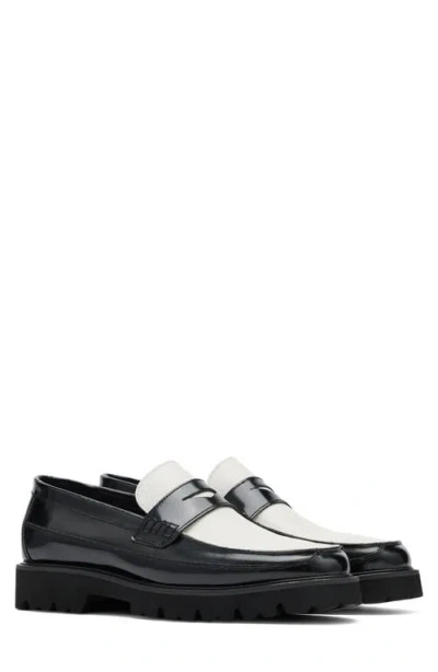 Marc Nolan Adler Lug Sole Penny Loafer In Multi