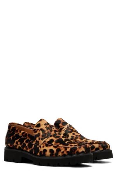 Marc Nolan Adler Lug Sole Penny Loafer In Multi