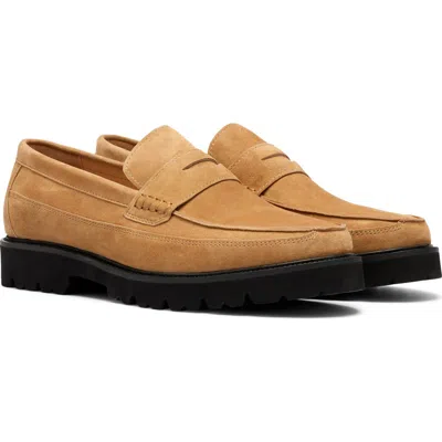Marc Nolan Adler Penny Loafer In Blue
