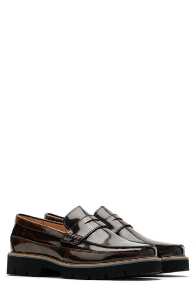 Marc Nolan Alder Penny Loafer In Brown