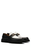 Marc Nolan Blake Bit Loafer In Black