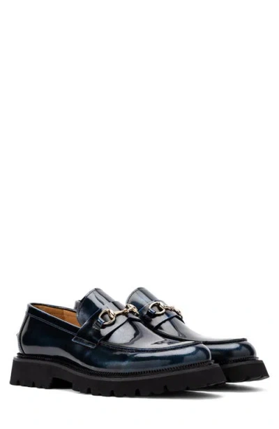 Marc Nolan Blake Bit Loafer In Blue