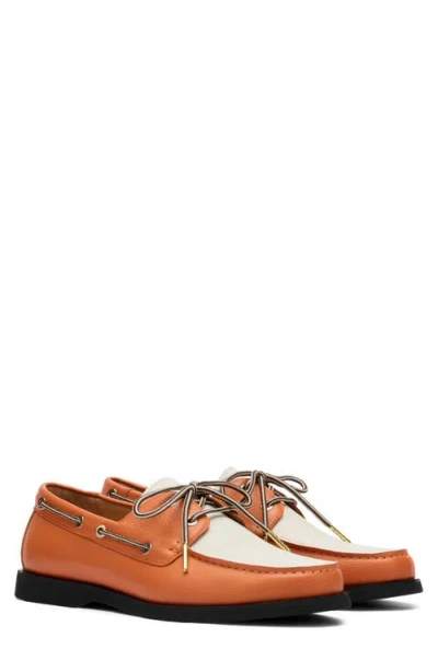 Marc Nolan Capri Boat Shoe In Black