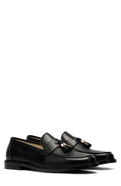Marc Nolan Denzel Tassel Loafer In Black