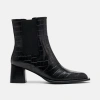 Marc Nolan Harper Square Toe Chelsea Boots In Black