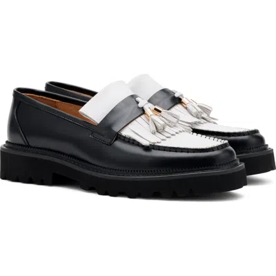 Marc Nolan Journey Kiltie Fringe Loafer In Multi