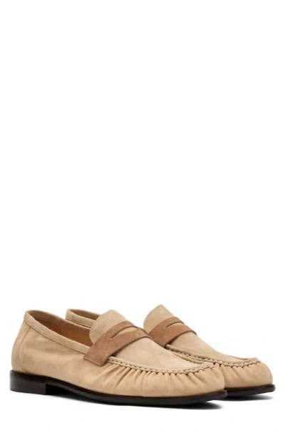 Marc Nolan Kennedy Penny Loafer In Brown